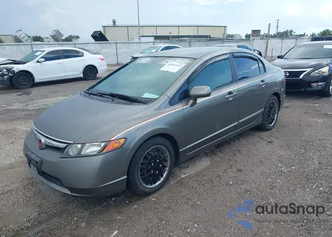 2007 Honda Civic Lx from USA, damaged, VIN 2HGFA16587H302689